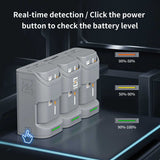 ZGCINE Charging Case For 3 Accu's Canon LP-E6 (PC3-LPE6) - image 2 of 5