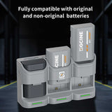 ZGCINE Charging Case For 3 Accu's Canon LP-E6 (PC3-LPE6) - image 4 of 5