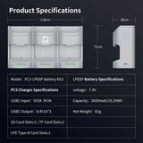 ZGCINE Charging Case For 3 Accu's Canon LP-E6 (PC3-LPE6) - image 5 of 5
