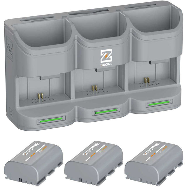ZGCINE 3X Charging Case 3X LP-E6P (PC3-LPE6P-K3)