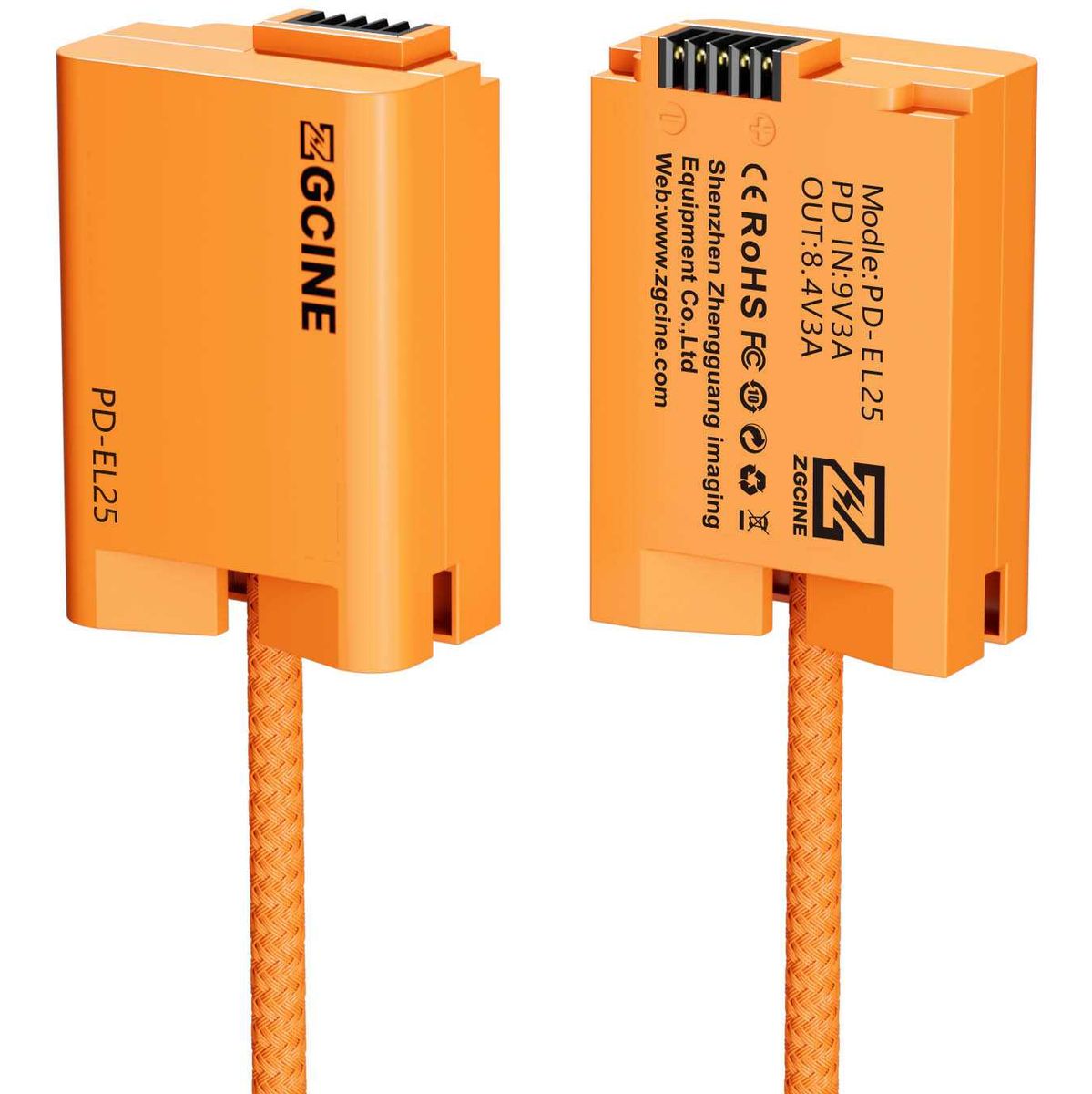ZGCINE USB-C To Dummy Battery Cable (PD-EL25) - image 2 of 5