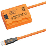 ZGCINE USB-C To NP-FZ100 Dummy Battery Cable (PD-FZ100)