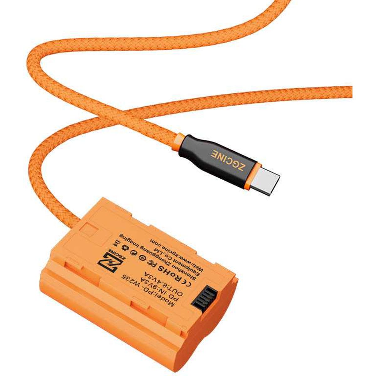 ZGCINE USB-C To W235 Dummy Battery Cable (PD-W235) - image 4 of 5