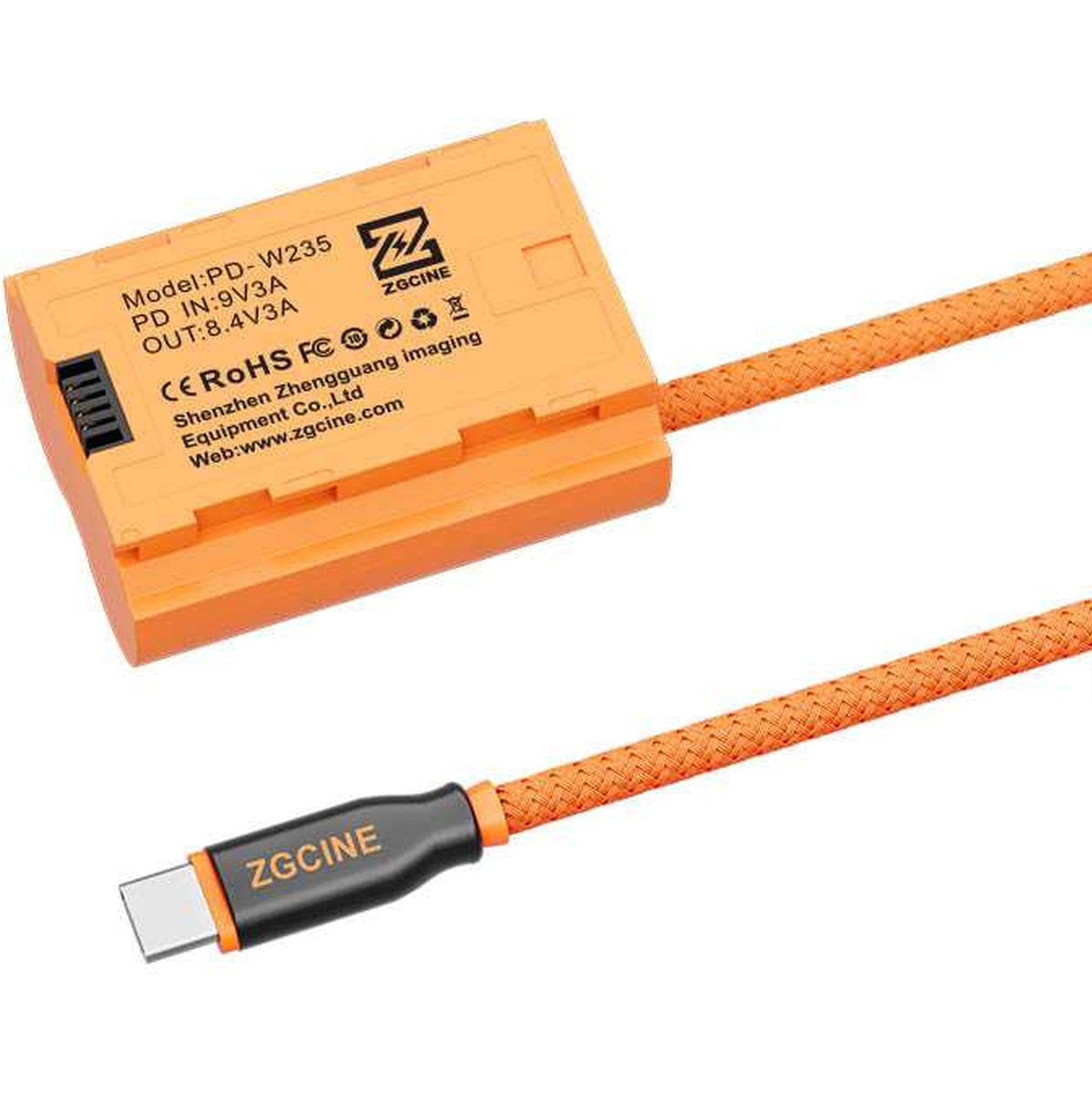 ZGCINE USB-C To W235 Dummy Battery Cable (PD-W235) - image 5 of 5