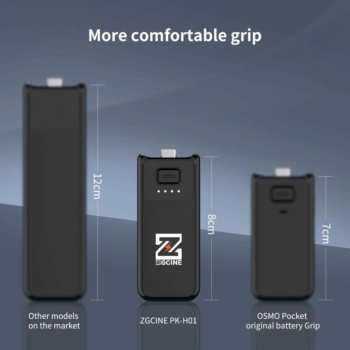 ZGCINE Battery Grip DJI POCKET3 (PK-H01) - image 3 of 5