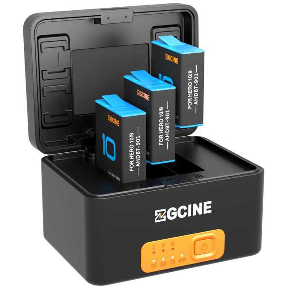 ZGCINE GoPro Oplaadcase w/ 3X 901 Battery (PS-G10-K3) - image 4 of 4