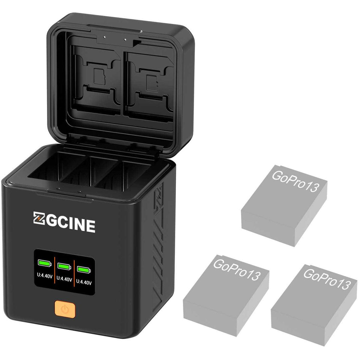 ZGCINE Charging Case For GoPro 13 Battery (PS-G13) - image 3 of 5