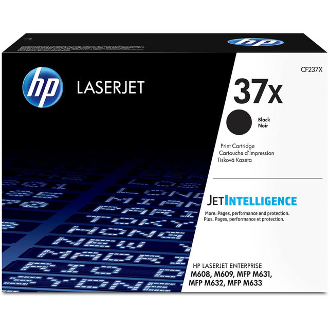 HP 37X LaserJet Cartridge Black High Yield CF237X