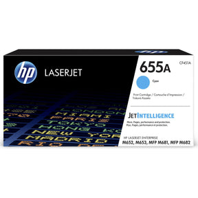 HP 655A LaserJet Cartridge Cyan CF451A