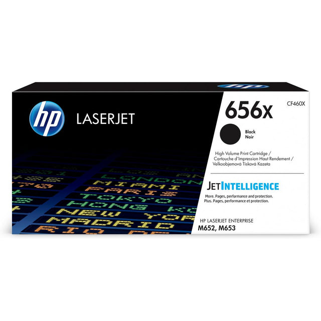 HP 656X LaserJet Cartridge Black High Yield CF460X