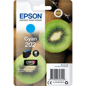Epson Cyan 202 Kiwi Clara Premium Ink