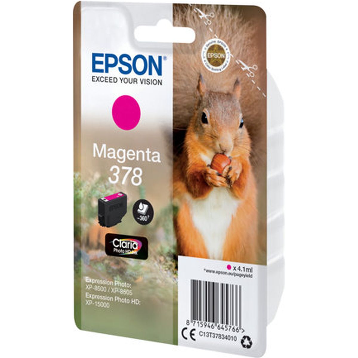Epson Magenta 378 Eekhoorn Clara Photo HD Ink - image 2 of 2