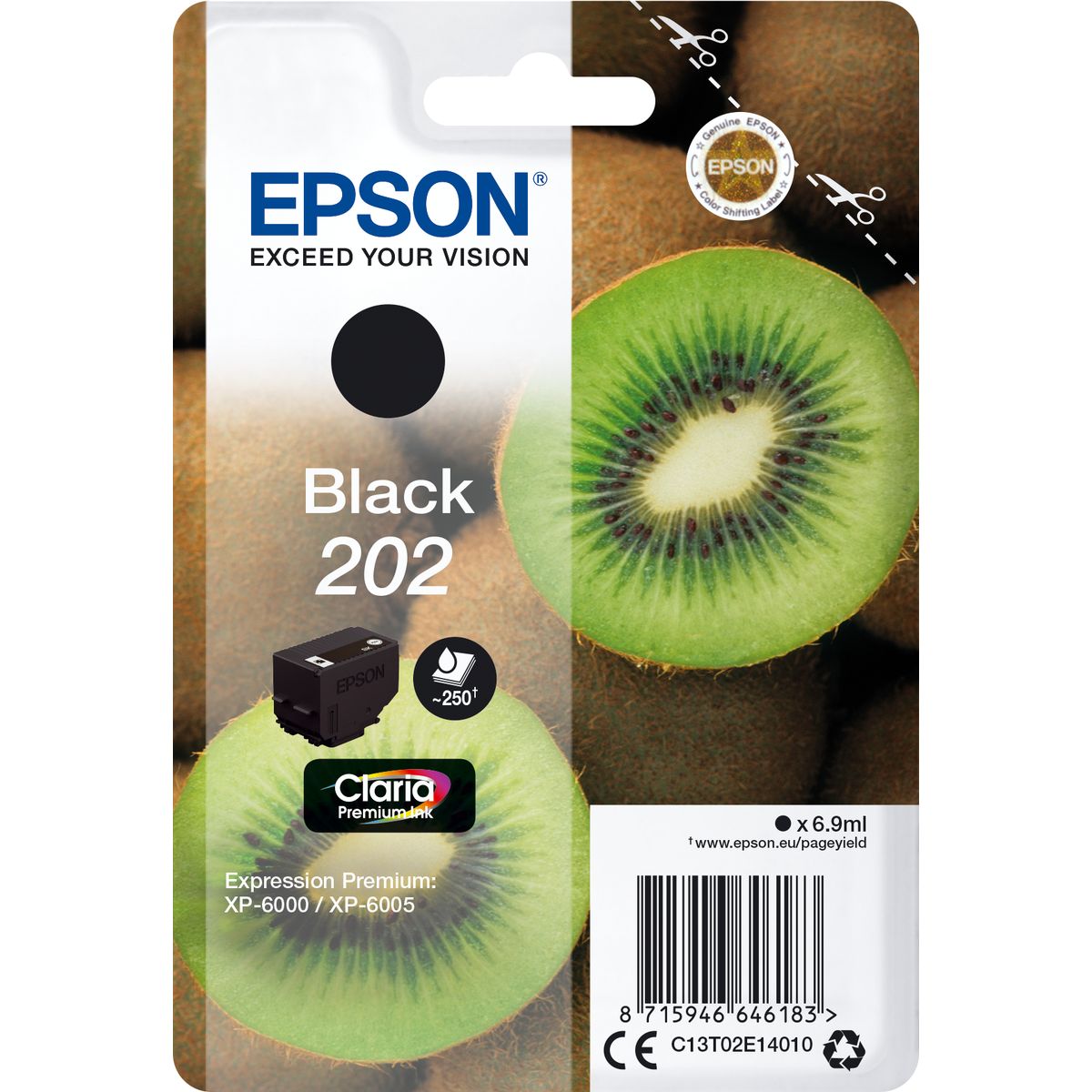 Epson 202 Black Ink Cartridge Sec
