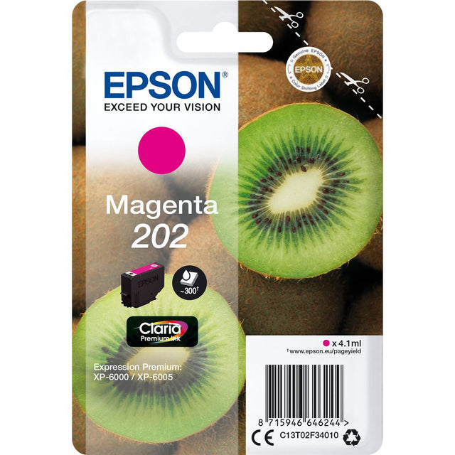 Epson 202 Magenta Ink Cartridge Sec