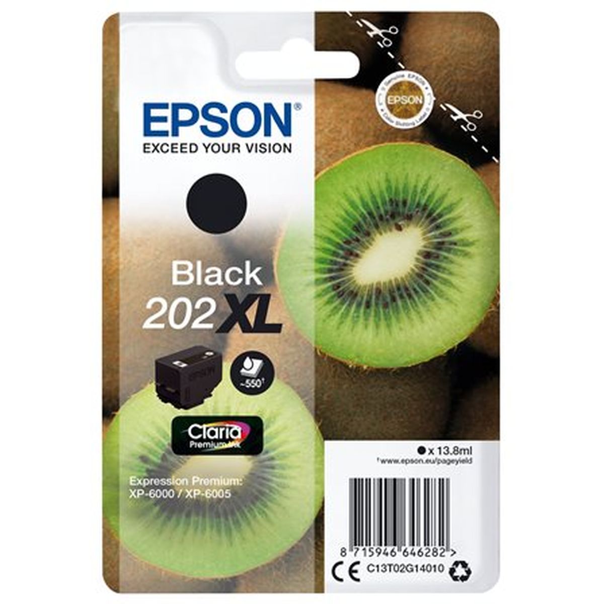 Epson 202XL Black Ink Cartridge (w/ Security) - image 2 of 2