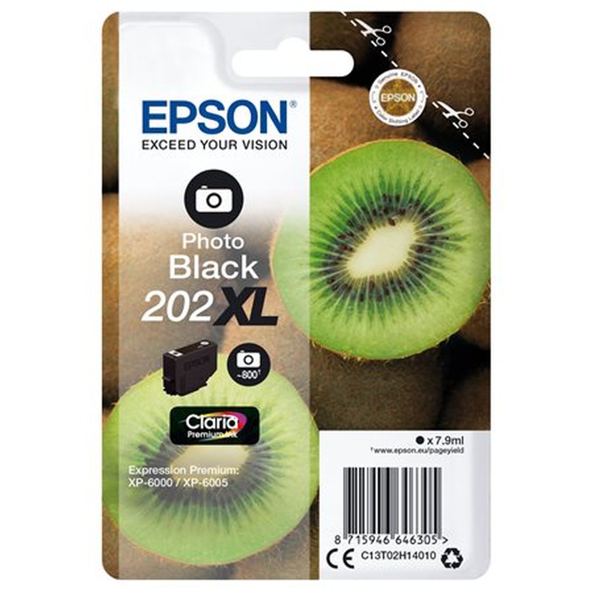 Epson 202XL Photo Black Ink Cartridge (w/ Security) - image 2 of 2