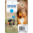Epson 378XL Cyan Ink Cartridge (w/ Security)