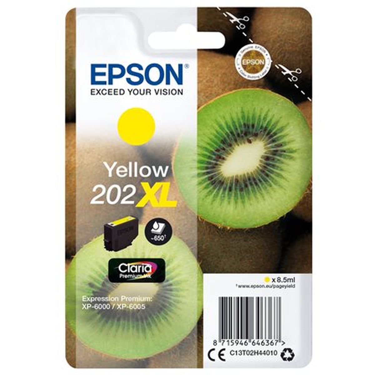 Epson 202XL Yellow Alarm T02H44020 - image 2 of 2