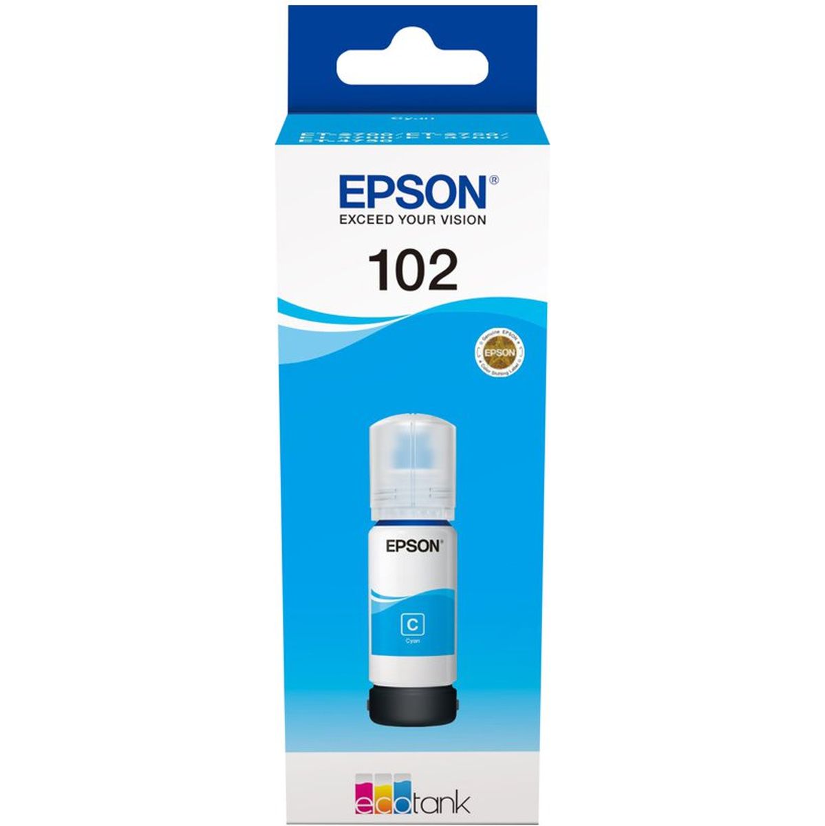 Epson 102 EcoTank Cyan Ink Bottle T03R240 - image 3 of 3