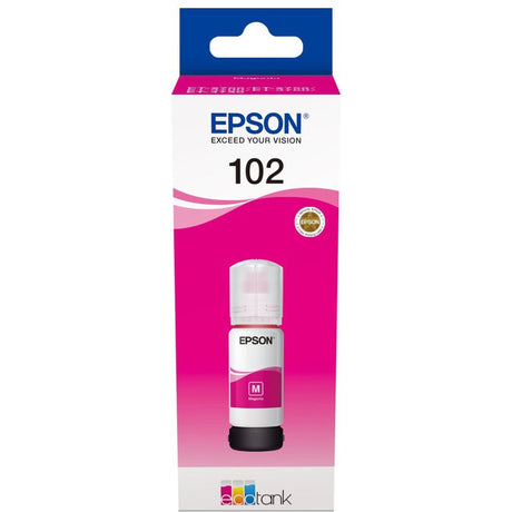 Epson 102 EcoTank Magenta Ink Bottle T03R340 - image 2 of 2