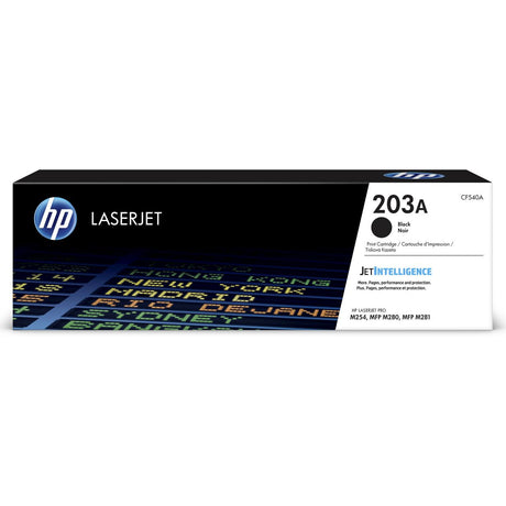 HP 203A Black LaserJet Cartridge CF540A