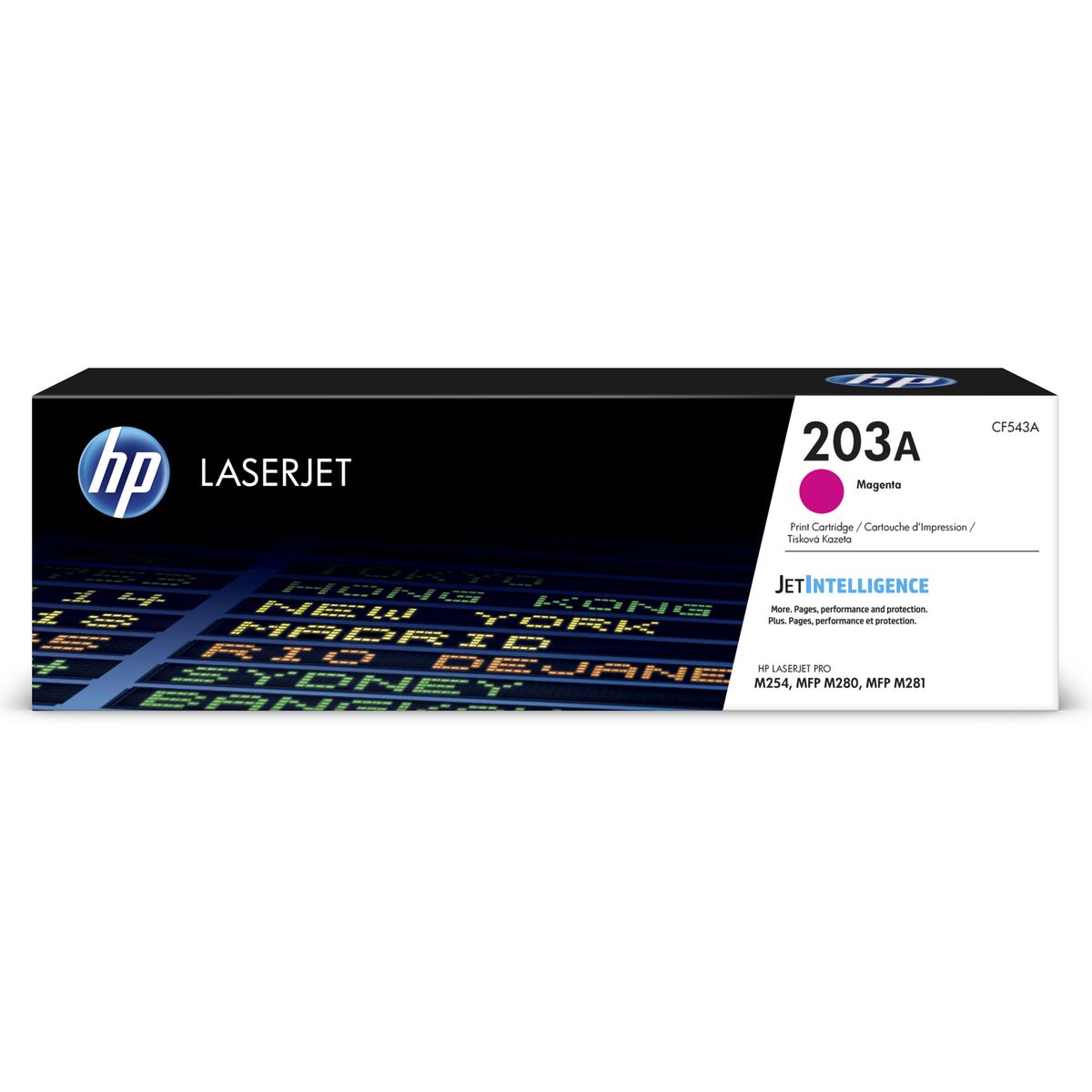 HP 203A Magenta LaserJet Cartridge CF543A