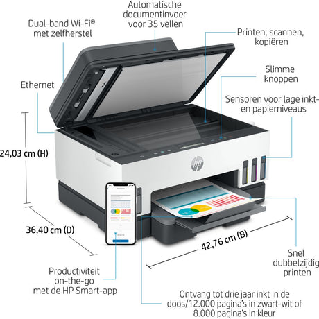 HP Smart Tank 7305 4800x1200 28PPM PRNT