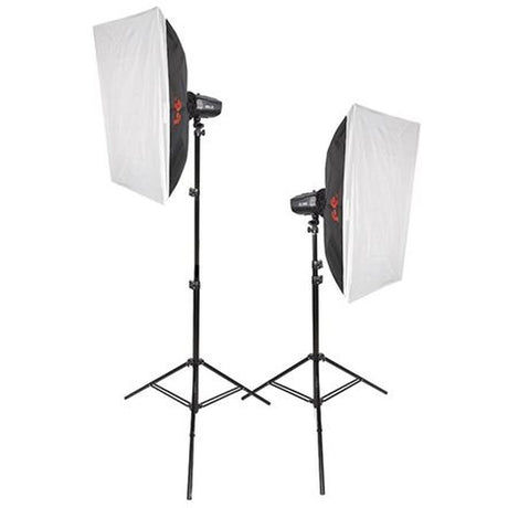 Falcon Eyes Studio Flash Set SSK-2200D w/ Bag - image 2 of 5