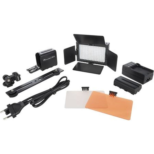 Falcon Eyes LED Lamp Set Dimmable DV-160V-K2 w/ Battery