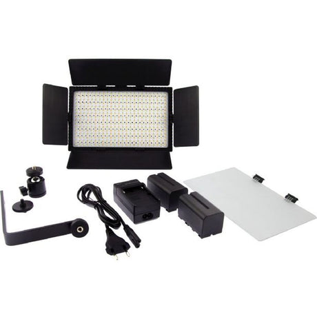 Falcon Eyes LED Lamp Set Dimmable DV-384CT-K2 w/ Battery - image 2 of 5