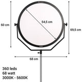 Falcon Eyes Bi-Colour LED Lamp Sophiez SO-68TD On 230V - image 2 of 5