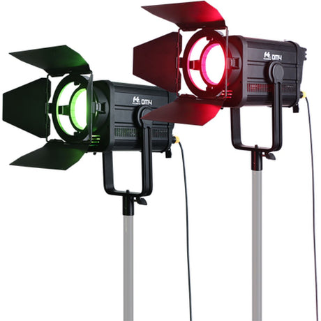Falcon Eyes RGB LED Fresnel Spot Dimmable DM4 400W - image 2 of 5