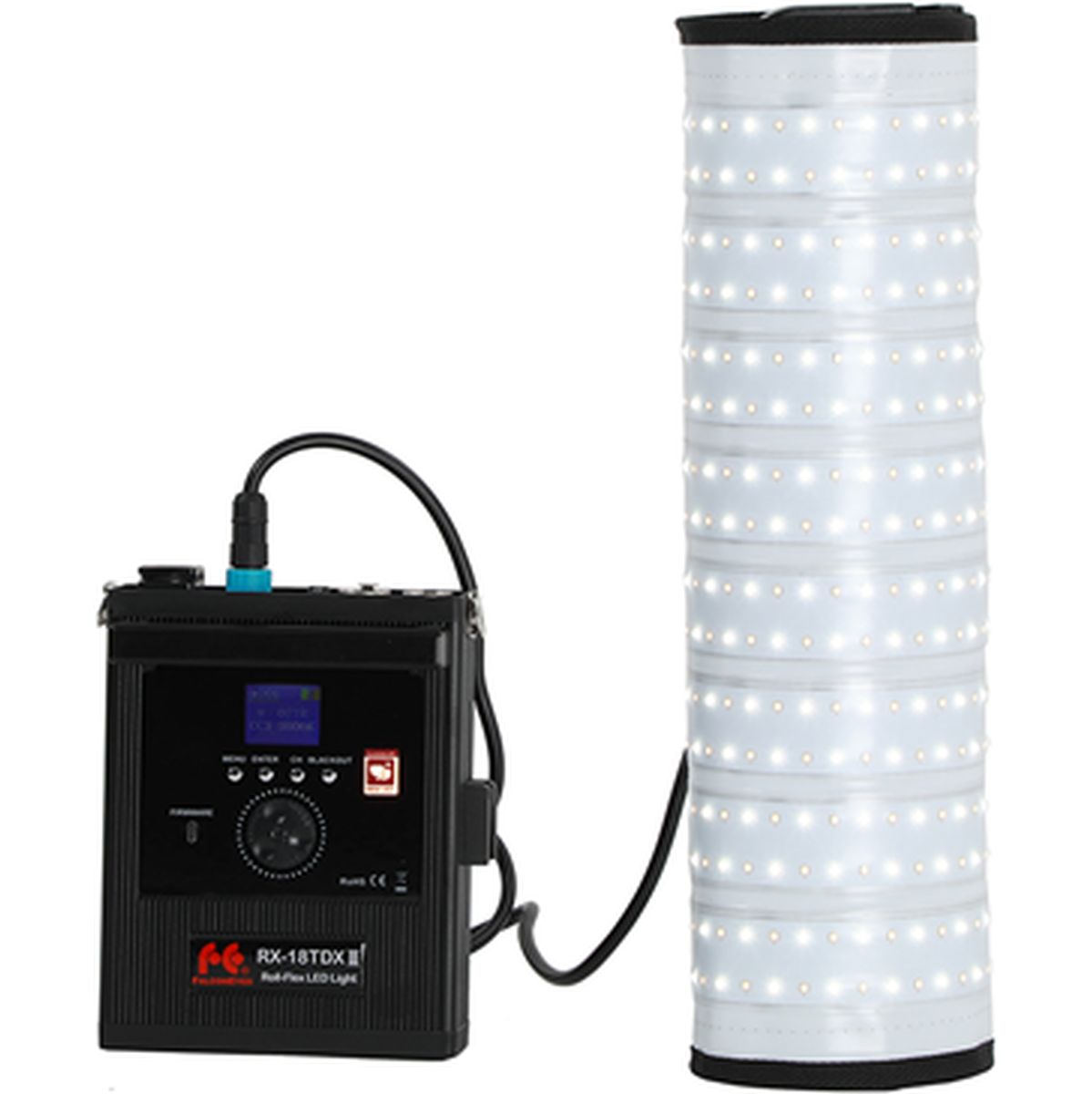 Falcon Eyes Bi-Colour LED Panel Kit RX-18TDX III-K2 - image 3 of 5