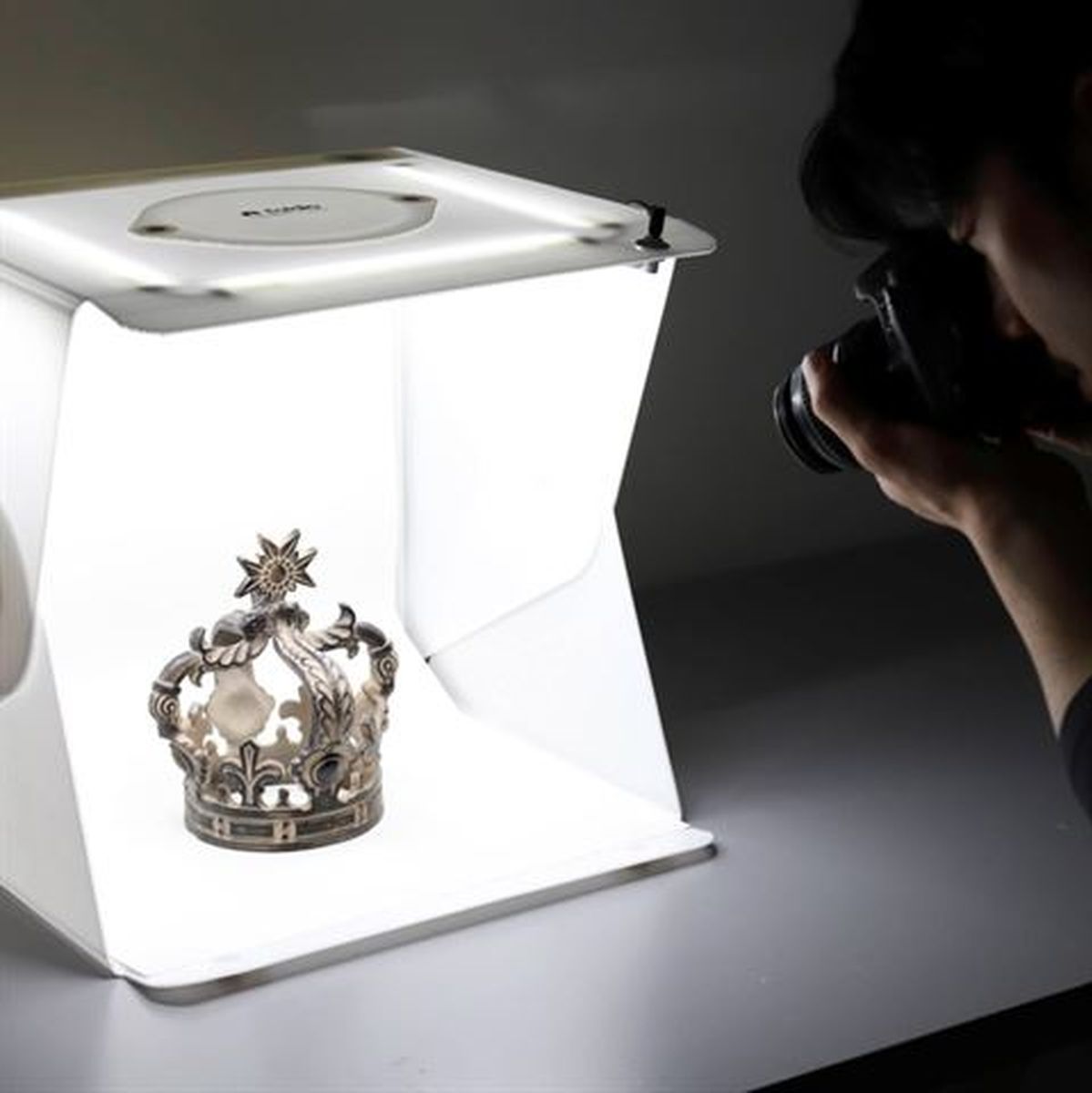 Orangemonkie LED Opnametent FOLDIO2 Plus 38x38x38 Foldable