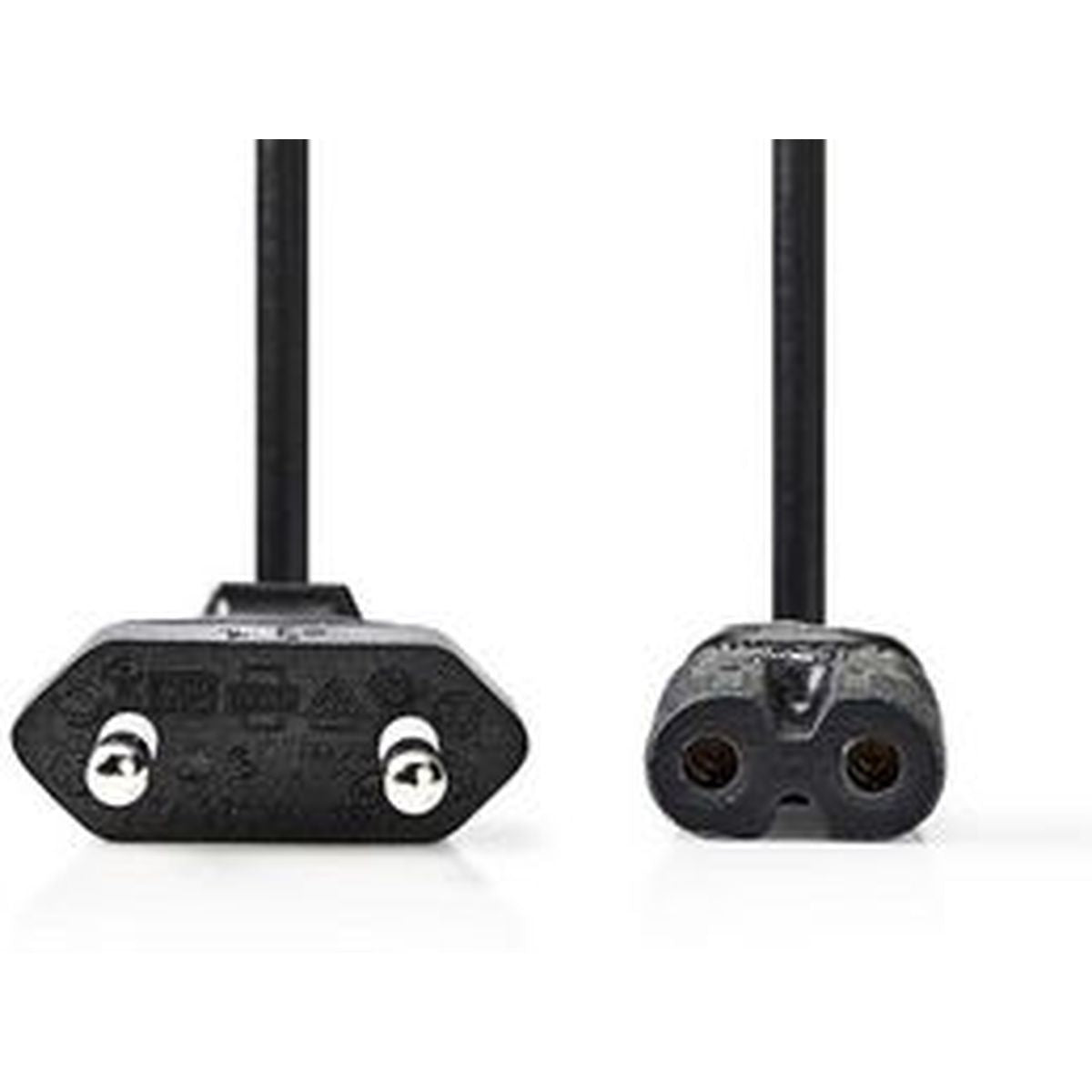 Nedis Powercable Europlug - IEC-320-C7 5.0 M Black - image 2 of 2