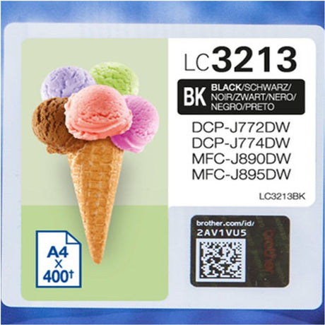 Brother HC 400-PAGE Black LC3213BK - image 3 of 3
