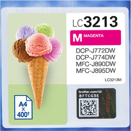 Brother 400-PAGE High-Capacity Magenta LC3213M - image 3 of 3
