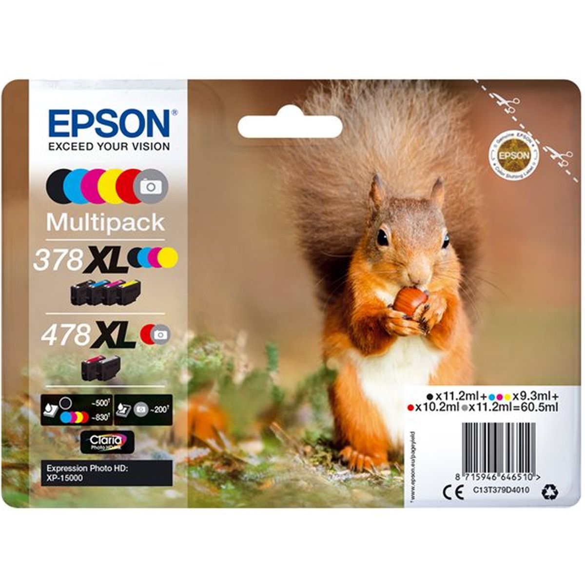 Epson 378XL / 478XL T379D4010 6-COLOUR - image 3 of 3