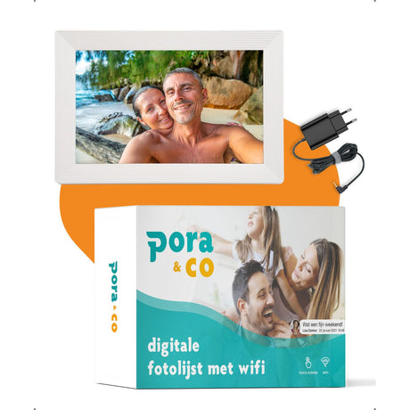 Pora&Co Digital Photo Frame 10 inch White