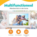 Pora&Co Digital Photo Frame 10 inch White - image 5 of 5