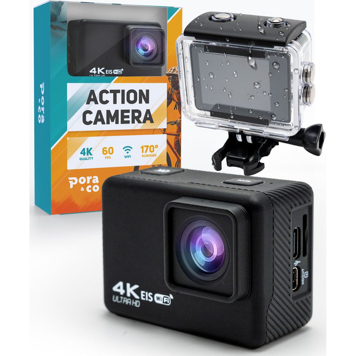 Pora&Co Action Cam 4K