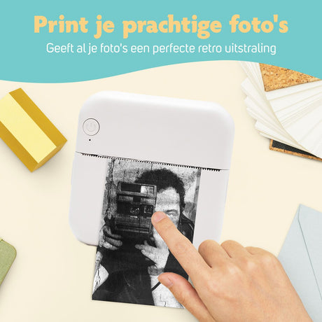 Pora&Co Mini Printer For Mobiel Pink - image 3 of 5