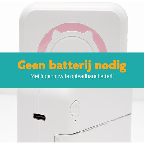Pora&Co Mini Printer For Mobiel Pink - image 5 of 5