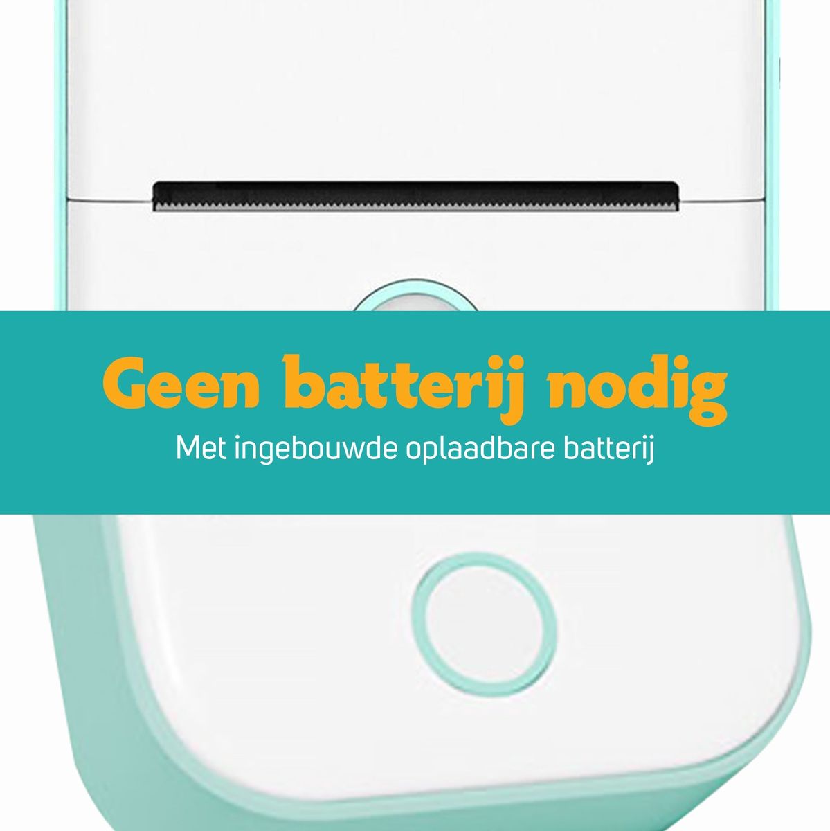 Pora&Co Mini Fotoprinter For Smartphone Green - image 4 of 5