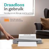 Pora&Co Thermal Printer - Portable Printer-Grey - image 2 of 5