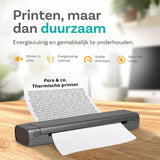 Pora&Co Thermal Printer - Portable Printer-Grey - image 5 of 5
