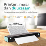Pora&Co Thermal Printer - Portable Printer - Black/Green - image 5 of 5