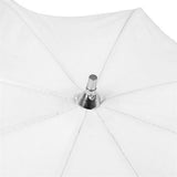 Falcon Eyes Flitsparaplu UR-32S Silver/White 80cm - image 4 of 5