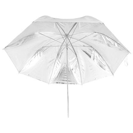 Falcon Eyes Flitsparaplu UR-48S Silver/White 122cm - image 3 of 5
