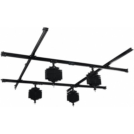 Falcon Eyes Ceiling Rail System B-3030D 3x3 M w/ 4 Pantographs
